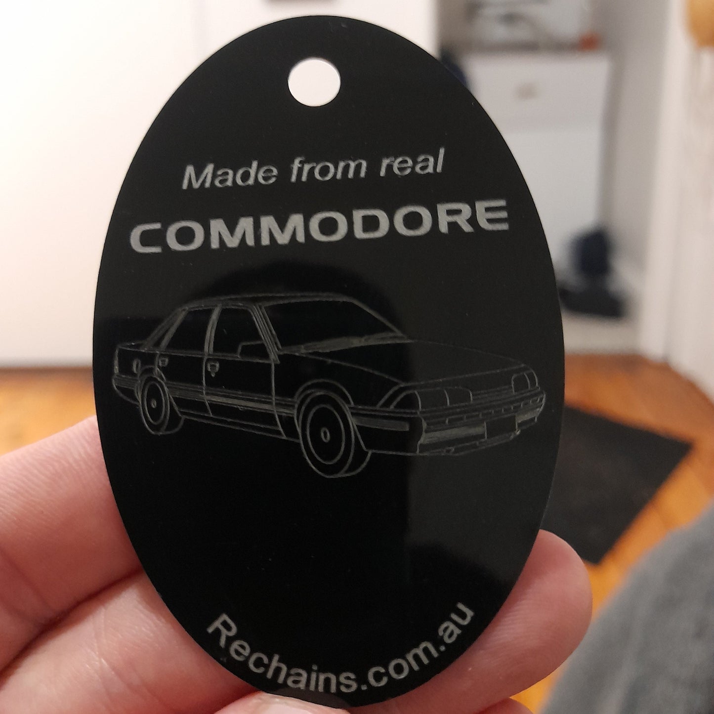 Commodore keychain