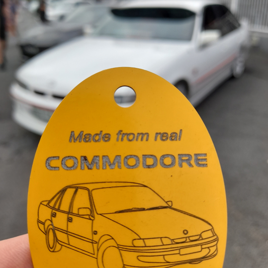 Commodore keychain