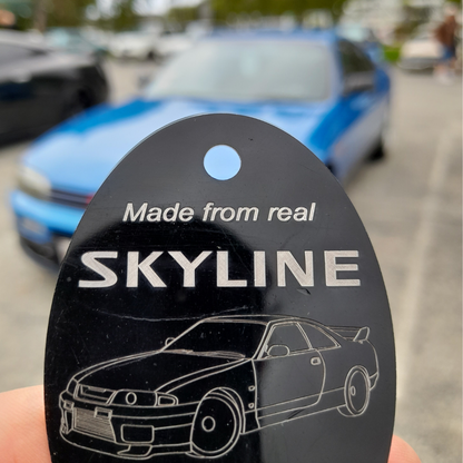 Skyline keychain