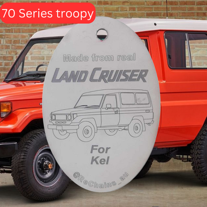 Landcruiser keychain