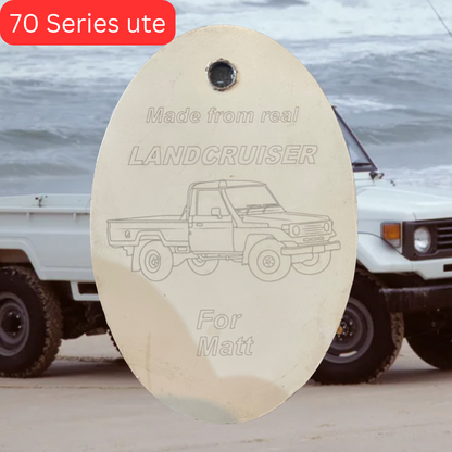 Landcruiser keychain