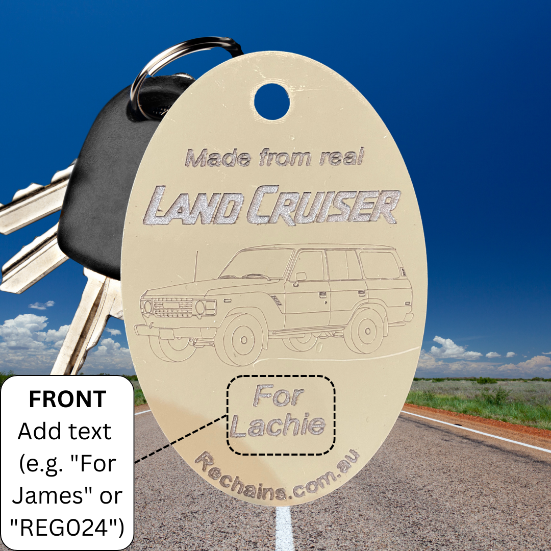 Landcruiser keychain