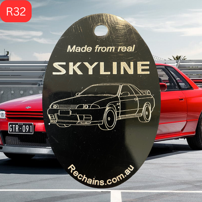 Skyline keychain