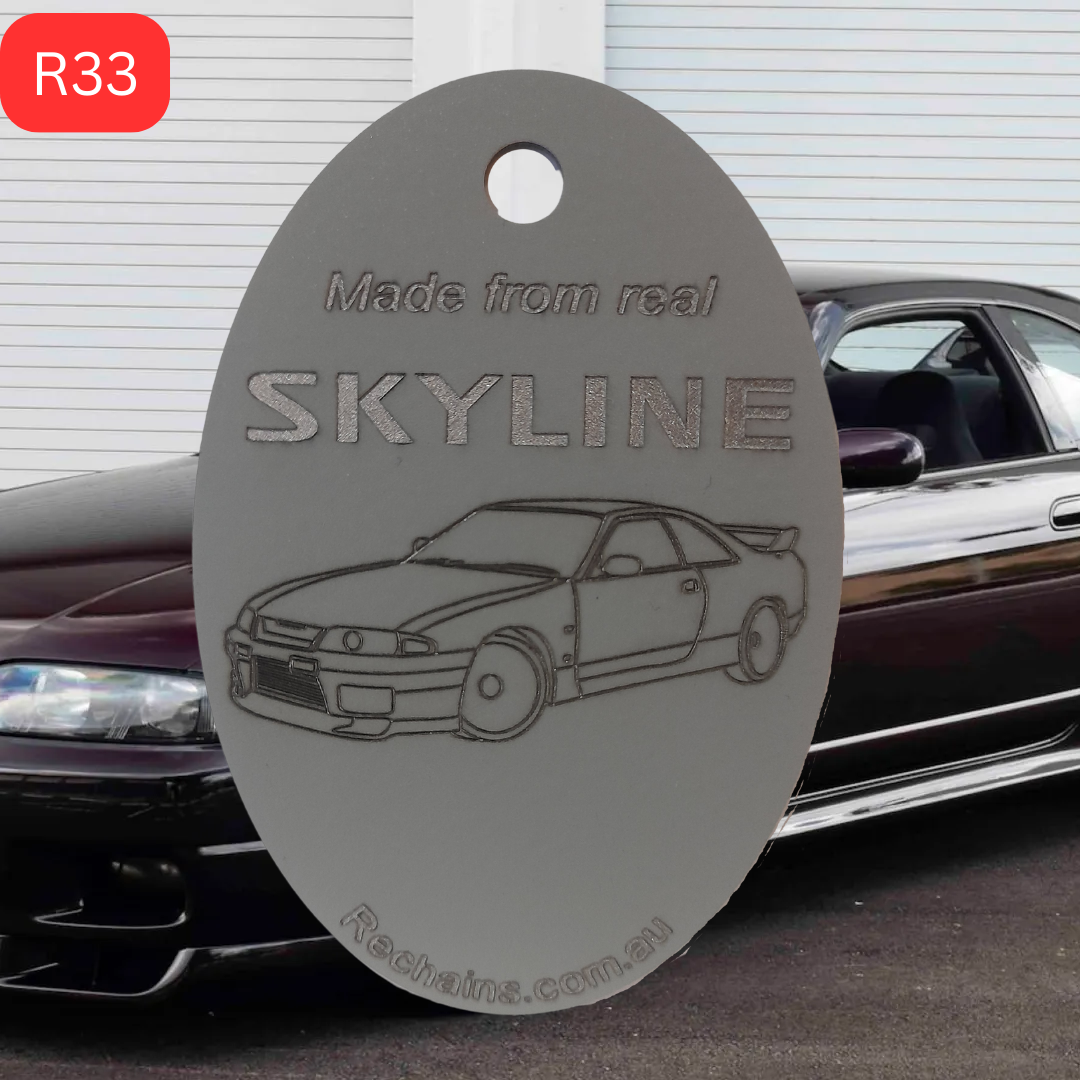 Skyline keychain