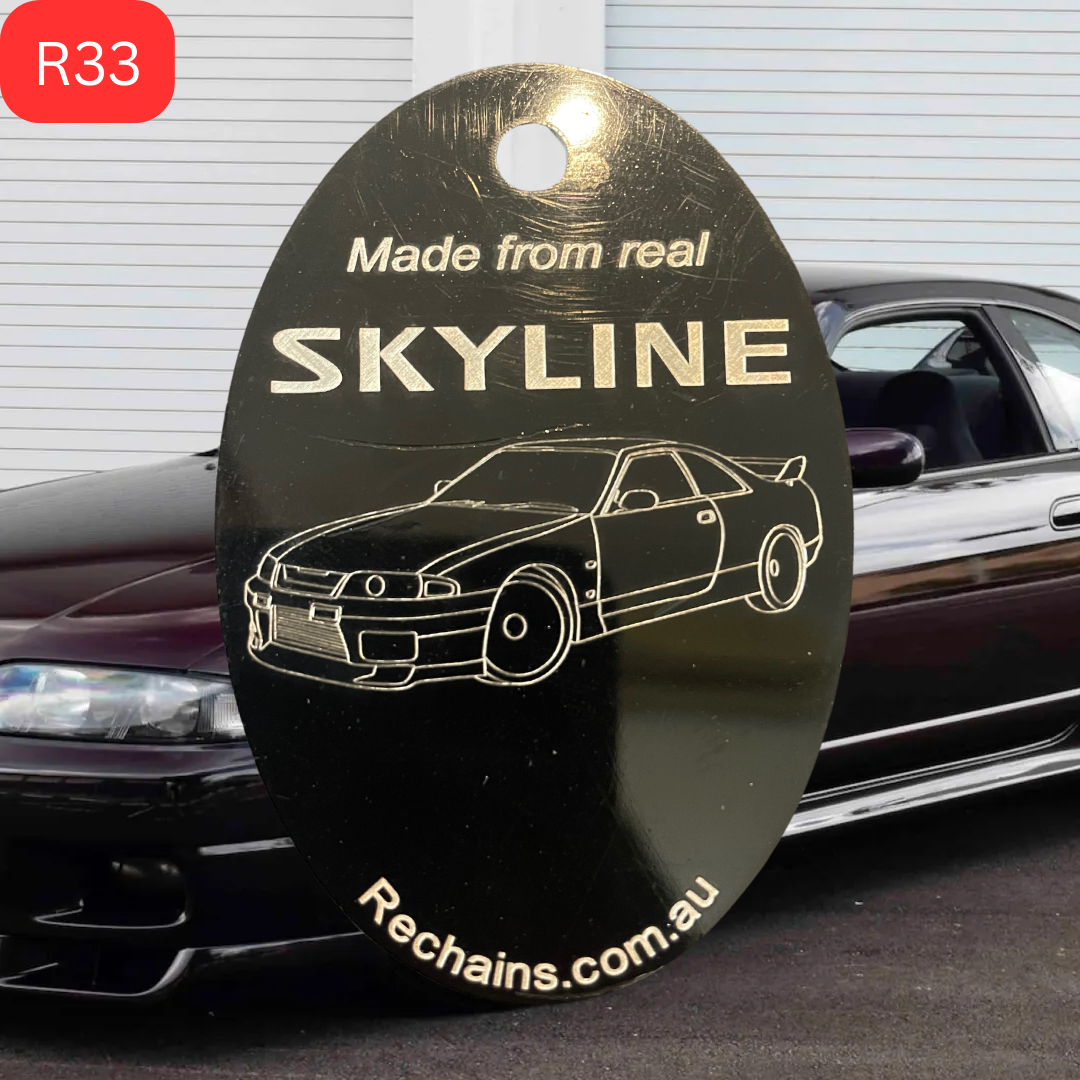 Skyline keychain