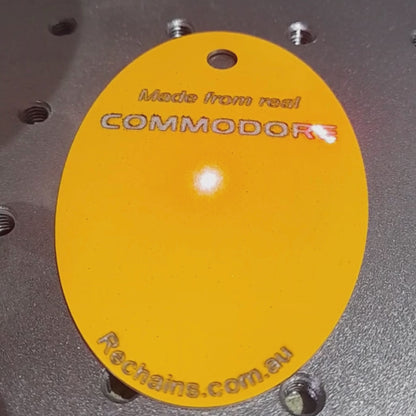 Commodore keychain