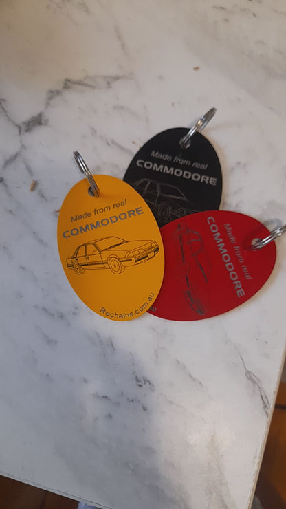 Commodore keychain